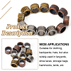 ARRICRAFT 60Pcs 6 Style  Tibetan Style Alloy Spacer Beads FIND-AR0003-23-4