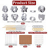 DIY Christmas Earring Making Finding Kit DIY-WH0387-96-2