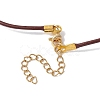 Alloy Enamel Butterfly Pendant Necklaces NJEW-JN04580-02-5