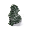 Natural Green Spot Jasper Display Decorations DJEW-P019-A07-2