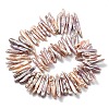 Natural Baroque Keshi Pearl Beads Strands PEAR-P064-03C-01A-3
