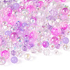 Transparent & Opaque Acrylic Bead OACR-TAC0002-08F-2