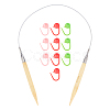 1Pc Bamboo Circular Knitting Needles FIND-AR0006-43-1