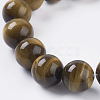 Tiger Eye Beads Strands X-G-C076-12mm-1B-3