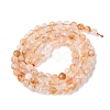 Natural Citrine(Heated) Beads Strands G-G155-B03-02-5