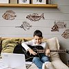 Plastic Reusable Drawing Painting Stencils Templates DIY-WH0172-904-5