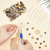 320Pcs Brass Ball Head Pins DIY-ME0002-62-3