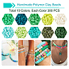Handmade Polymer Clay Beads CLAY-FH0001-02A-02-6