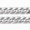 Tarnish Resistant 304 Stainless Steel Cuban Link Chains CHS-H009-14P-1