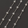 Glass Round Beaded Chains CHS-B003-04A-1