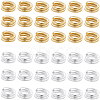 160Pcs 2 Colors Brass Split Rings KK-BBC0023-08B-1