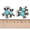 Resin Imitation Turquoise Pendants FIND-C068-23AS-3