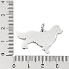Non-Tarnish 304 Stainless Steel Pendants X-STAS-E205-10P-3