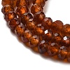 Natural Orange Garnet Beads Strands G-M426-A01-01-4