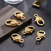 Tibetan Style Heart Lobster Claw Clasps LF014Y-MG-NR-4