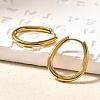 Ion Plating(IP) Stainless Steel Hoop Earrings EJEW-P232-02G-1