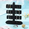 Wooden Velours T-Bar Bracelet/Bangle Display Stands BDIS-N018-01-5