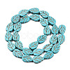 Gemstone Beads Strands X-TURQ-S240-14x10mm-2-3