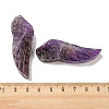 Natural Amethyst Pendants G-M417-05G-3