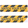 2Pcs PVC & PET & Aluminum Foil Self-Adhesive Stickers DIY-SP0006-33-1