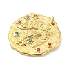 Real 18K Gold Plated PVD Vacuum Plating 304 Stainless Steel Pendants STAS-L278-003G-06-2