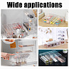 4-Tier Rectangle Acrylic Drawer Box CON-WH0097-50-6