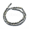 Natural Dalmatian Jasper Beads Strands G-F631-D23-2