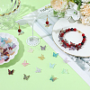 240Pcs 12 Colors Glass Beads DGLA-SC0001-04-4