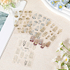 4Pcs 4 Styles Branch Self Adhesive PET Nail Art Stickers Decals MRMJ-SP0001-18-3