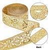 Gorgecraft Ethnic Style Polyester Silk Grosgrain Ribbon OCOR-GF0001-79C-4