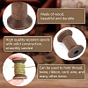 Wooden Empty Spools for Wire TOOL-WH0125-54C-01-4