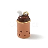 Brass Enamel Pendants KK-CBA1717-03G-01-1