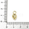 Brass Micro Pave Cubic Zirconia Pendants KK-M322-48G-01-3