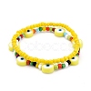 Glass Seed Beads Stretch Bracelets BJEW-JB06291-01-1