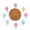 Opaque Acrylic Beads PAB702Y-B01-3