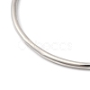 7Pcs 201 Stainless Steel Thin Plain Bangle Sets for Women BJEW-L664-022K-P01-3