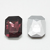 Pointed Back Glass Rhinestone Cabochons RGLA-T079-10x14mm-18-2