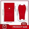 Velvet Watch Packaging Storage Bag AJEW-WH0473-28-2