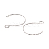 Tarnish Resistant 316 Surgical Stainless Steel Earring Hooks STAS-D183-03P-01-3