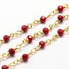 Handmade Glass Beaded Chains CHC-G311-B08-1