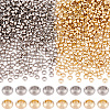 800Pcs 2 Colors 304 Stainless Steel Spacer Beads STAS-BBC0009-75C-1