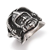 304 Stainless Steel Viking Warrior Ring for Men RJEW-U005-02AS-1