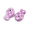 Handmade Porcelain Beads X-PORC-B009-03F-2