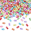 3Bags Opaque Acrylic Beads SACR-DC0001-09-1