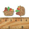 Resin Decoden Cabochons RESI-C045-08G-3