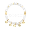 Rack Plating Brass Stretch Bracelets BJEW-P341-10B-G-1