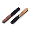 Opaque Resin & Walnut Wood Pendants LS-RESI-TAC0021-43C-3