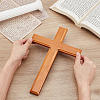 Cross Wood Wall Decorations AJEW-WH0596-673-3