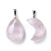 Natural Amethyst Pendants G-P461-03-2