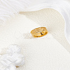 1Pc Stainless Steel Finger Rings for Women Men RJEW-LP0002-35G-3